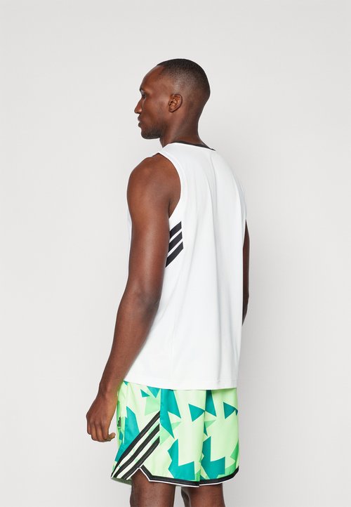 adidas Legends Tank Top White/Black — foto 3