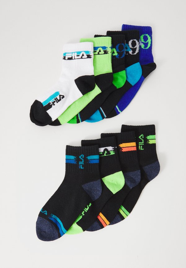 JUNIOR QUARTER PLAIN SOCKS 9 PACK UNISEX - Socks - multi