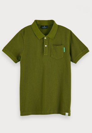 GARMENT DYED - Poloshirt - military green