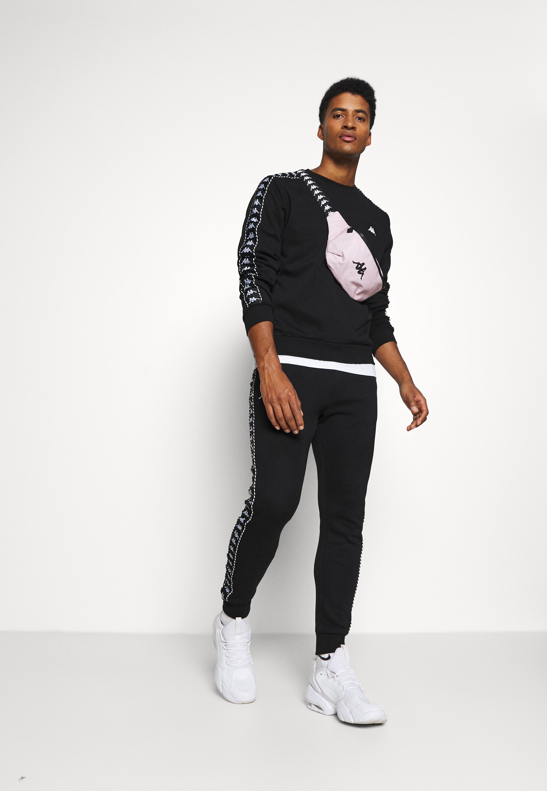 Kappa ILDAN - Felpa - caviar/nero - Zalando.it