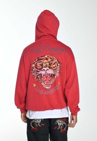 Ed Hardy MELROSE TIGER  - Jersey con capucha - red
