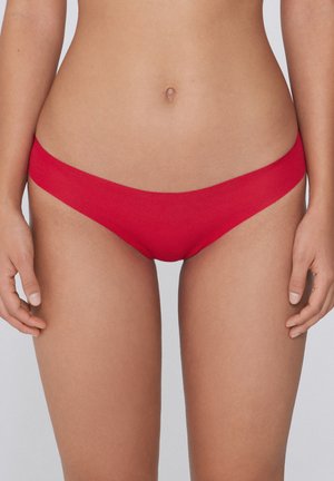 NAHTLOS VERARBEITETER BRAZILIAN - Thong - rot rosso inverno