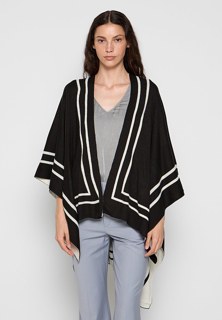 Lauren Ralph Lauren Poncho zwart Lauren Ralph Lauren Poncho zwart