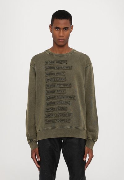 The Kooples Mikina - olive night