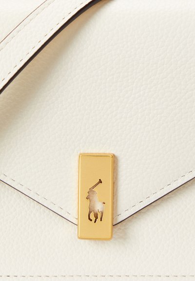 Polo Ralph Lauren POLO ID LEATHER CHAIN WALLET AND BAG - Skuldertasker - ivory