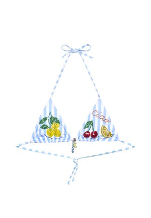 Yamamay, BABY BLU - BIKINI TOP. - Sutien costum de baie din două piese - turquoise-white (stripes)