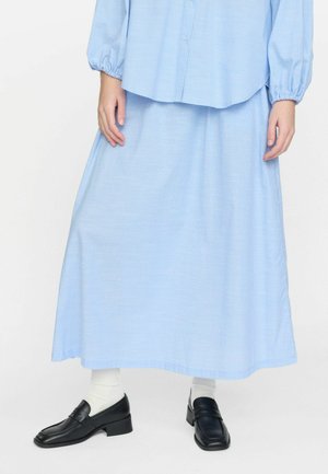 SREBBI  - A-line skirt - vista blue