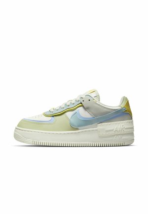 Nike Sportswear, AIR FORCE 1 SHADOW - Zapatillas - sail light marine olive aura ocean cube