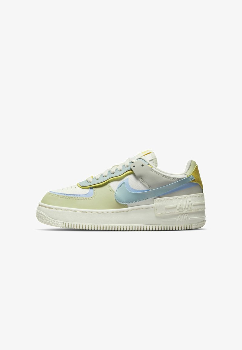 Nike Sportswear AIR FORCE 1 SHADOW - Αθλητικά παπούτσια - sail light marine olive aura ocean cube