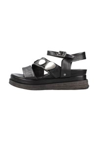 A.S.98 Sandali con zeppa - schwarz