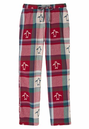TALL FIT - PENGUIN - Nachtwäsche Hose - red