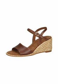 Caprice Espadrillas - cognac nappa