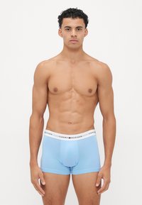 Tommy Hilfiger SIGNATURE TRUNK 3 PACK - Calzoncillos - dark green/navy/light blue