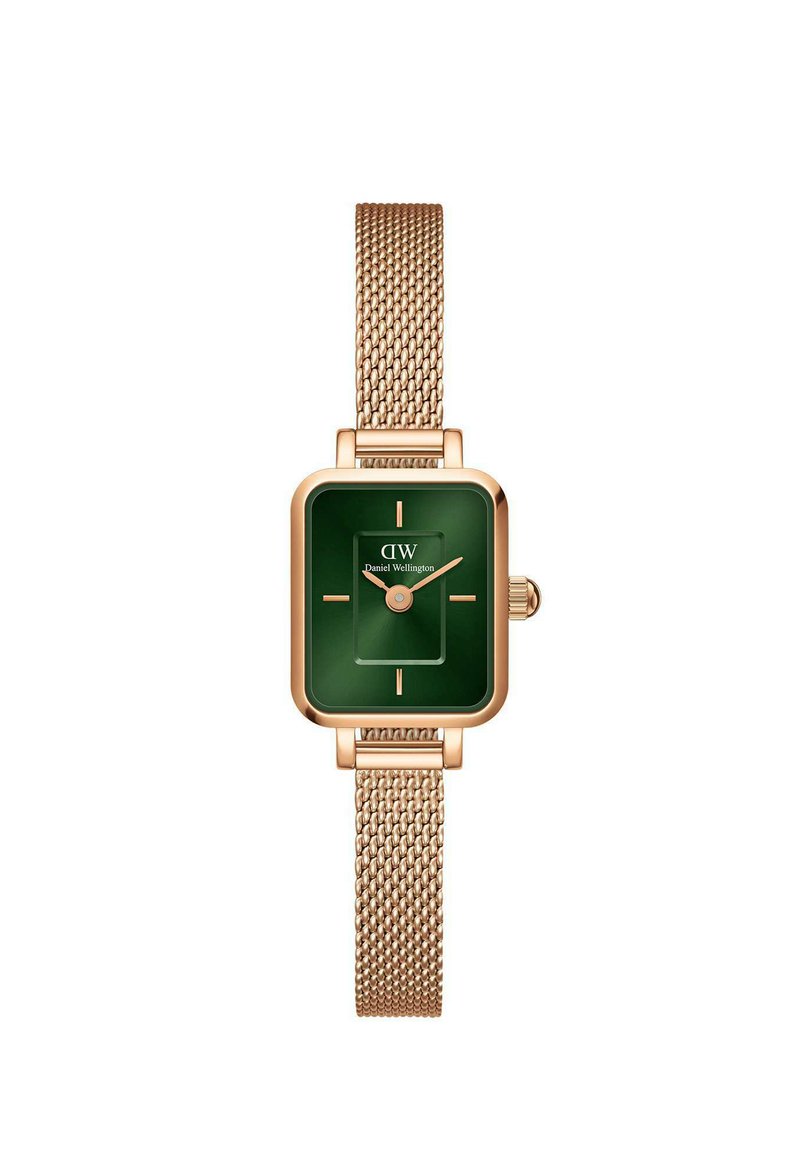 Daniel Wellington - QUADRO MINI MELROSE EMERALD - Uhr - rose gold-coloured, Vergrößern