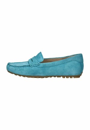 Moccasins - blue suede h