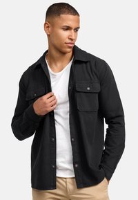 HEMD LANGARM INCOOPLON - Overhemd - black