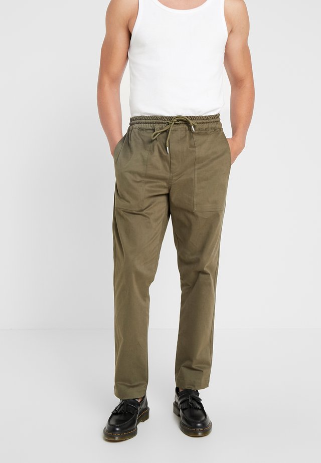 POPPE - Trousers - green