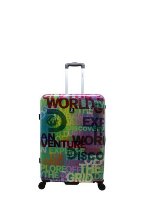 Wheeled suitcase - multicoloured