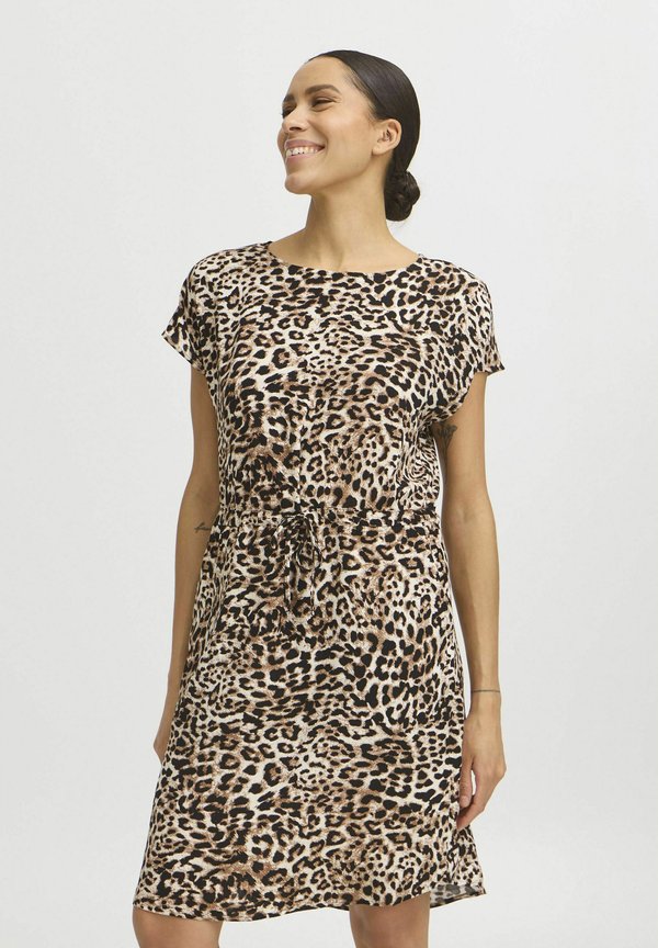 BYMmjoella - Freizeitkleid - birch leopard