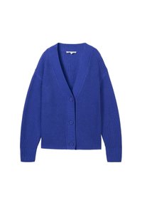 V NECK CARDIGAN - Kardiganas - anemone blue
