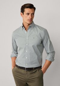 Hackett London ESS GINGHAM - Hemd - emerald green