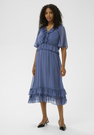DEMI FRILL - Denné šaty - crown blue