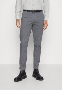 Lindbergh - CLASSIC BELT - Chino hlače - dark deep grey Minijatura 1