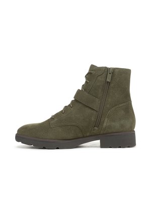 CATINA - Lace-up ankle boots - dark olive