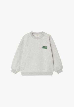 American Vintage, SWEAT ENFANT BAPTOWN UNISEX - Sweater - gris chine