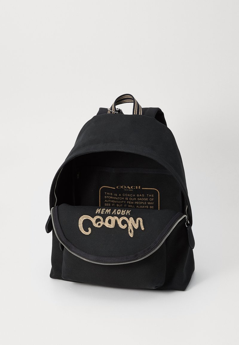 coach backpack bags uk COACH CARGO BACKPACK - Rucksack - black