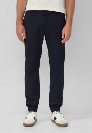 REGULAR FIT ELASTISCHER  - Stoffhose - navy