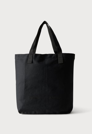 Samsøe Samsøe, SASTEVIE TOTE BAG UNISEX - Чанта за пазаруване - black