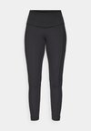 RIBBED HIGH-WAIST 7/8 (MATERNITY) - Pajkice - black