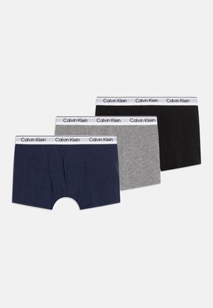 TRUNK 3 PACK - Panties - black/grey heather/black iris