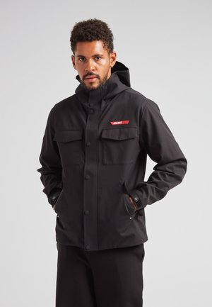 THORIUM HOODED WATERPROOF - Veste coupe-vent - BLACK