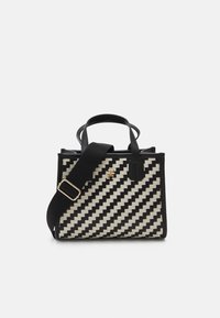 CITY SMALL TOTE - Bolso de mano - black/calico