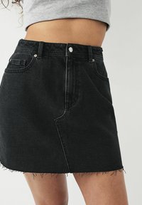 Next HOURGLASS-REGULAR FIT - Trapecinis sijonas - black