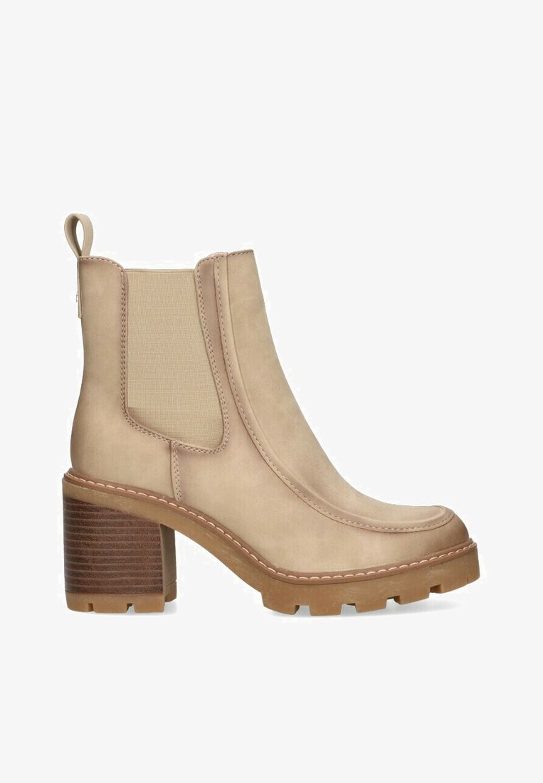 ETIKA Botines con plataforma - beige