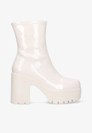 Luna Collection Botines con plataforma - beige