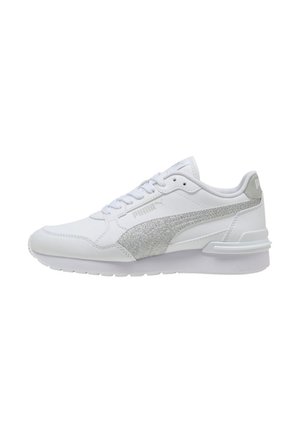 Sneakers basse - puma white-puma silver-cool light gray