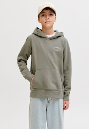 Jack & Jones Junior, JJEBRANDES BACKP RELAXED - Sweatshirt - vetiver
