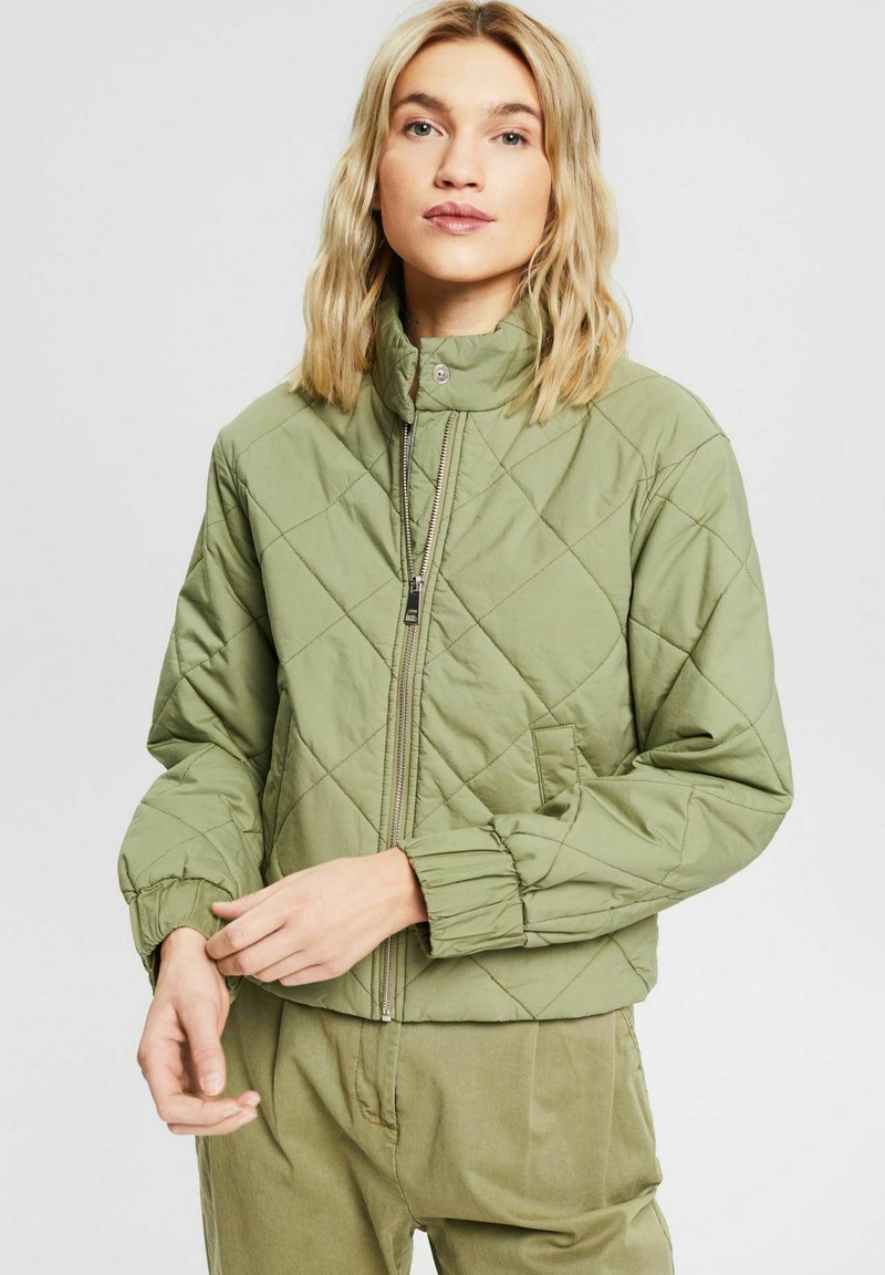 Esprit Light jacket light khaki/mottled light green Zalando.ie
