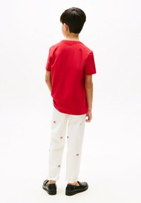 Tommy Hilfiger TEE 2 PACK UNISEX - T-shirt basic - desert sky primary red