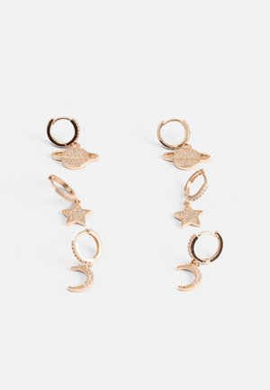 WEALIGN 3 PACK - Øredobber - gold-coloured/multi