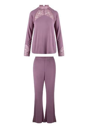 LINGADORE NACHTWÄSCHE SET - Nachtwäsche Shirt - wistful mauve
