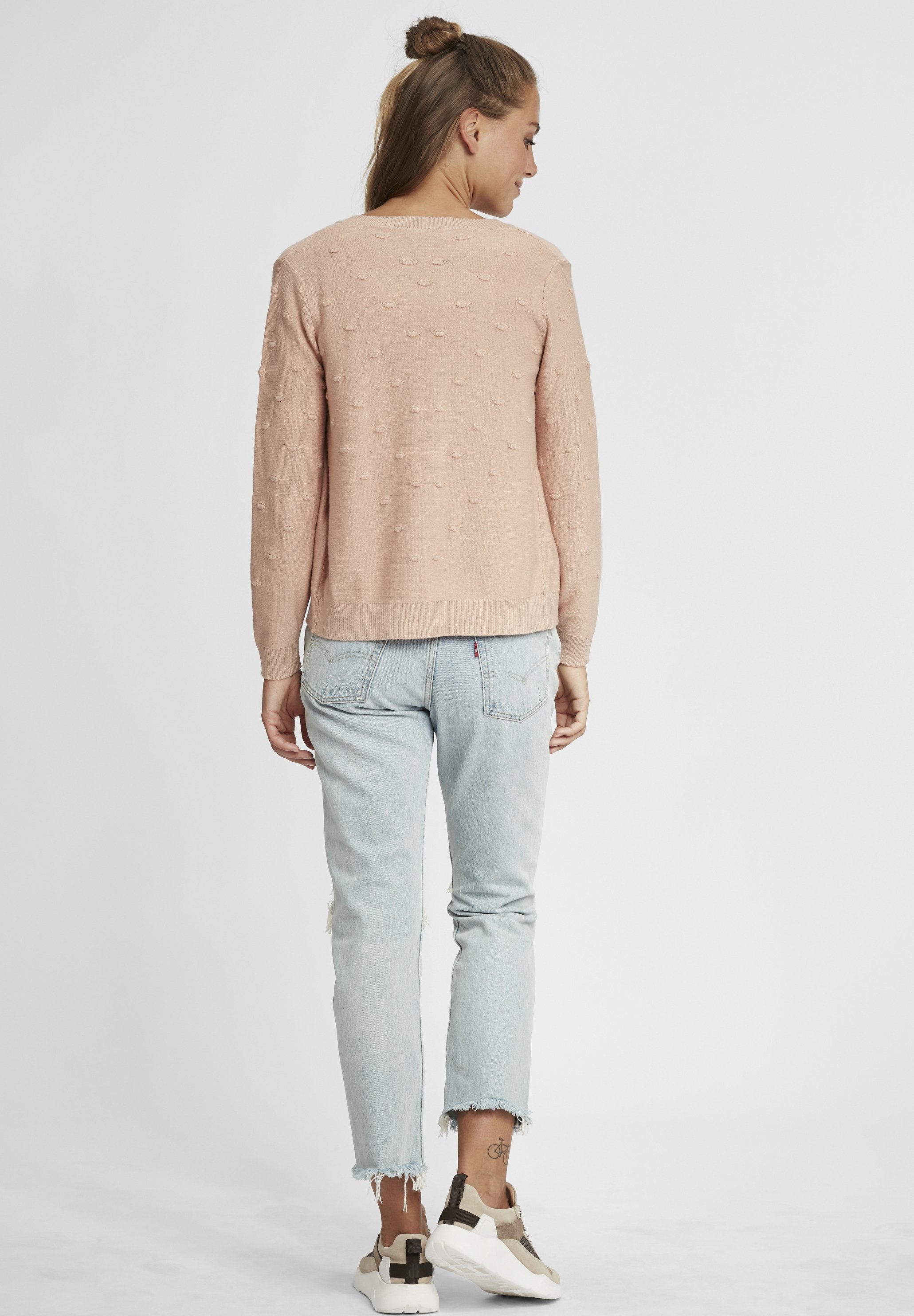 売れ筋商品|||オックスモ ニット&セーター レディース アウター OXKALOTTA - Cardigan - mahogany rose Oxmo OXKALOTTA - Cardigan - mahogany rose/light pink - Zalando