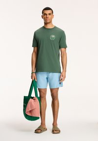 Shiwi Apdrukāts T-krekls - dark green