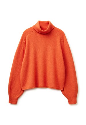 HIGH NECK - Maglione - red