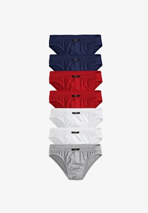 H.I.S 7ER PACK WOCHENRATION - Slip - marine rot weiß grau meliert