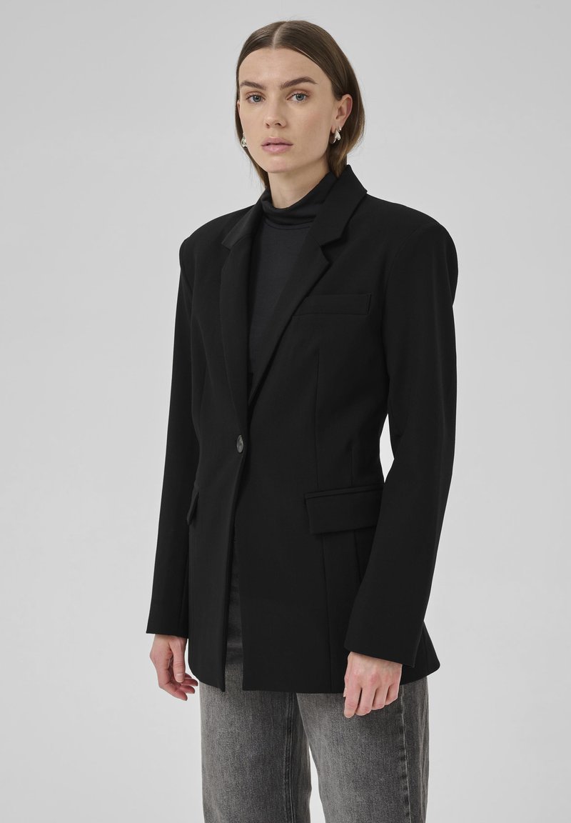 My Essential Wardrobe MILAN SHAPED - Short coat - black